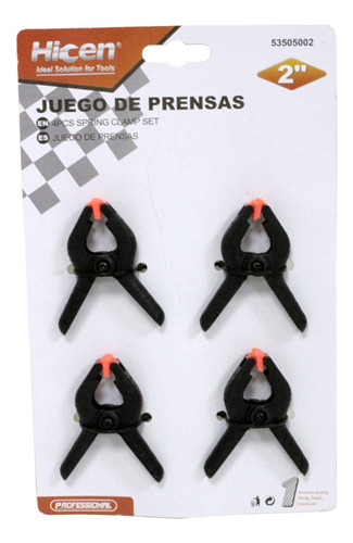 Juego 4 Pz Prensa Plastico 2  Hicen G P