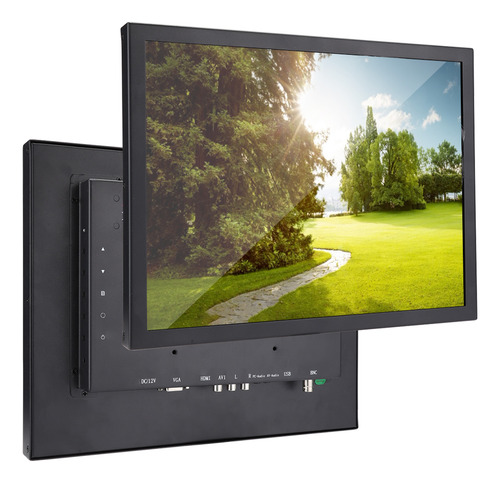 Monitor De 15 Polegadas 1024x768 Hd Full Metal Industrial