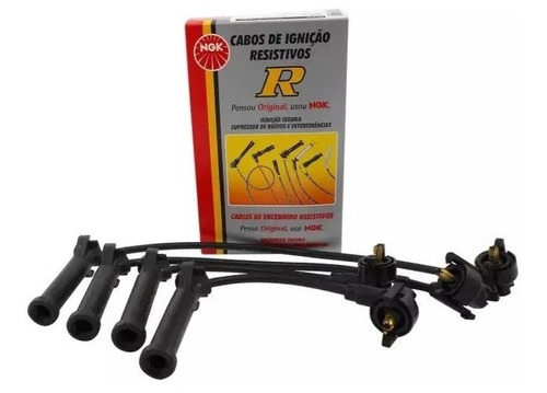 Imagen 1 de 5 de Cables De Bujia Ford Fiesta 1.4 16v Courier 1997/99 Zetec