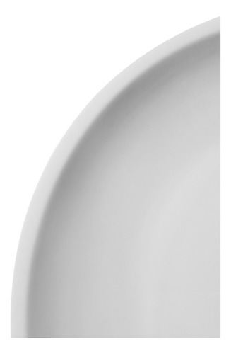 X 12 Plato Playo Gastronómico Schmidt Forte 27 Cm Color Blanco Liso