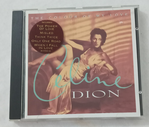 Cd Celine Dion - The Colour Of My Love