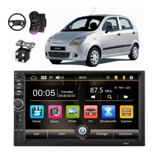 comprar Radio Multimedia Wince Bt Para Chevrolet Spark + Instalacion