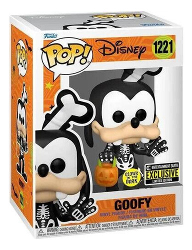Funko Pop 1221, Goofy Halloween, exclusivo de Brilla en la oscuridad