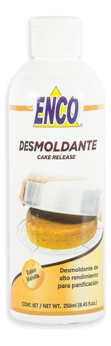 Desmoldante Comestible 250 Ml Marca Enco