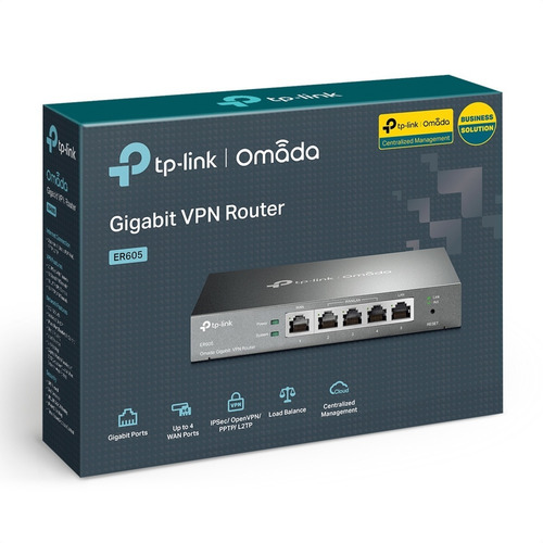 Imagen 9 de 10 de Router Vpn Multi-wan Gigabit Omada, Tp-link Er605
