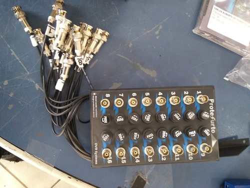 Protetor De Surto Geovision 16 Canais Para Câmera Analógica