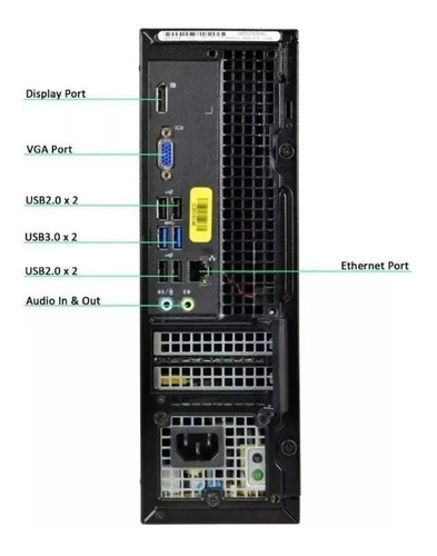 Dell Optiplex 3020 Core I3-4130 8gb Hd 500gb + Monitor 19pol