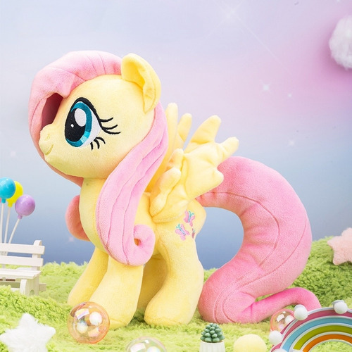 Boneca Fluttershy Plushies My Little Pony Rainbow Horse De 3