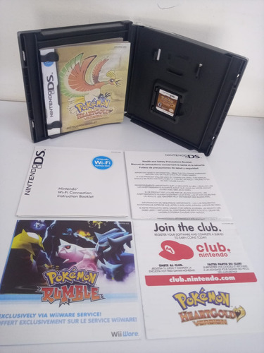 Pokemon Heartgold Ds Nintendo Fisico Version Oro O Dorado (Usado)