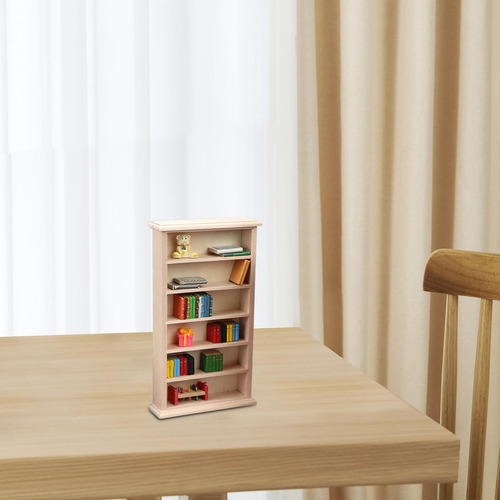 2 Gabinetes De Madera Para Casa De Muñecas En Miniatura