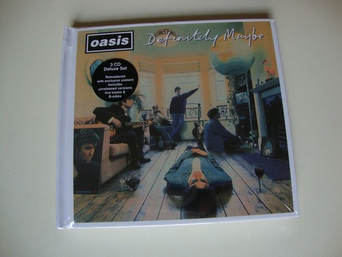 Cd Oasis/definitely Maybe/triplo Deluxe/importado Uk Lacrado