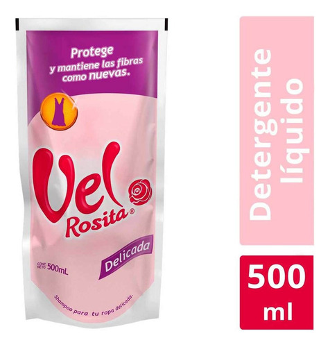 Vel Rosita detergente líquido repuesto delicada 500ml