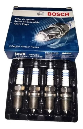 Bujias De Encendido Bosch X4 P/ Renault Clio 2 1.2 16v