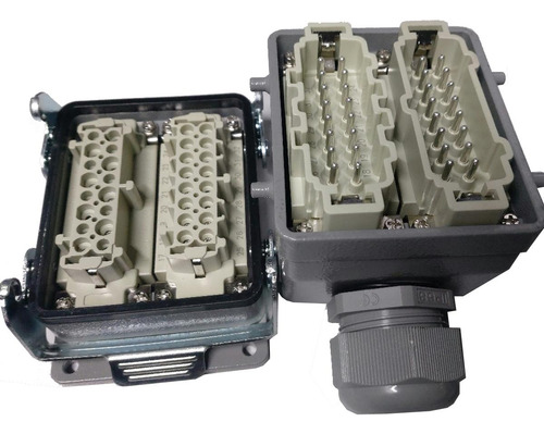 Kit C/ 10 Tomada Multipolar 32 Pinos 16a
