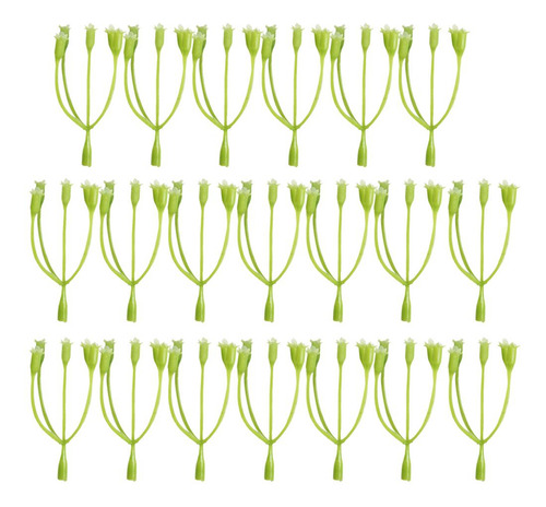 20x Flor Artificial Plástico Decoración De Diademas
