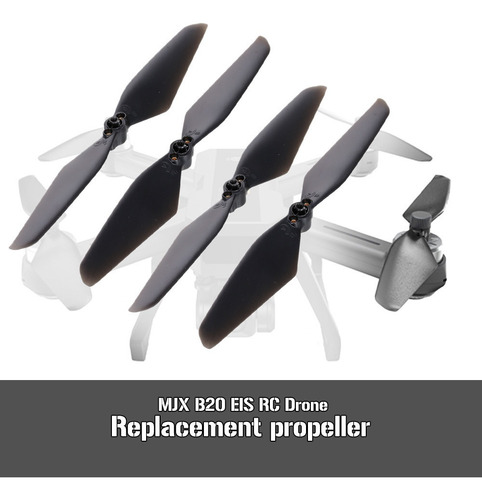 4 Unidades De Hélice Para Mjx B20 Eis Rc Drone