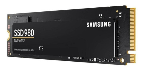 Disco Sólido Ssd Interno Samsung 980 Mz-v8v1tobw 1tb Negro