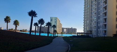 Precioso Dpto Condominio Laguna Bahia-algarrobo.