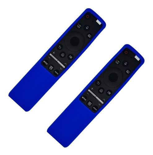 Imagen 4 de 6 de Control Samsung Smart Tv Original Con Voz + Funda D Silicona