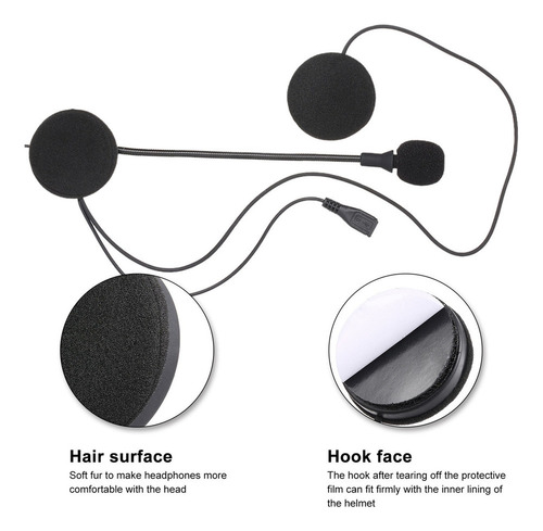 Intercomunicador Bluetooth 4.0 Para Casco Con Auriculares