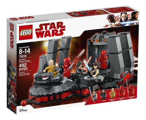 Kit De Construcción Lego Star Wars 75216 Snokes Throne Room