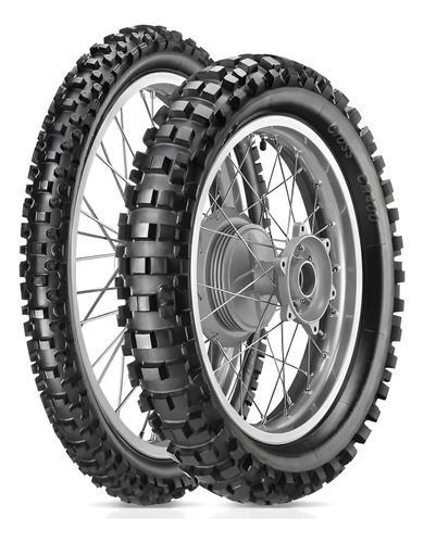 Combo Pneu 100-90-17 + 90-90-19 Bros Xre 190 Xtz 150 Crosser