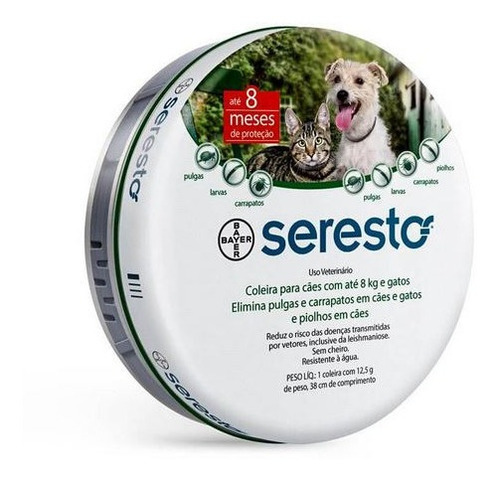 Seresto Antipulgas Perros Gatos -8kg. Np