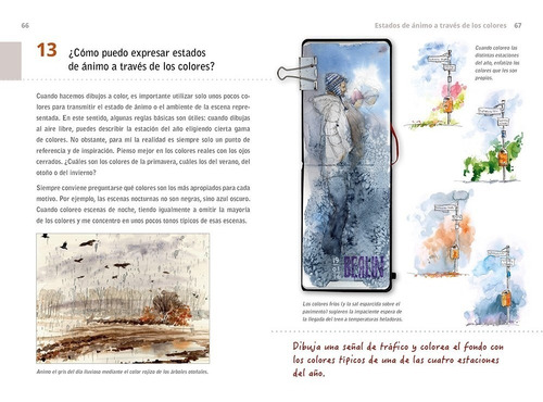 Imagen 4 de 6 de Libro Cuaderno De Urban Sketching 25 Ejercicios Para Dibujar