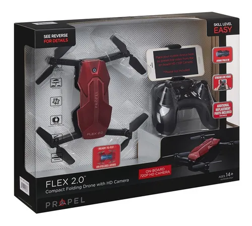 Propel Flex 2.0 Dron Plegable Y Compacto Con C mara De Hd Env o