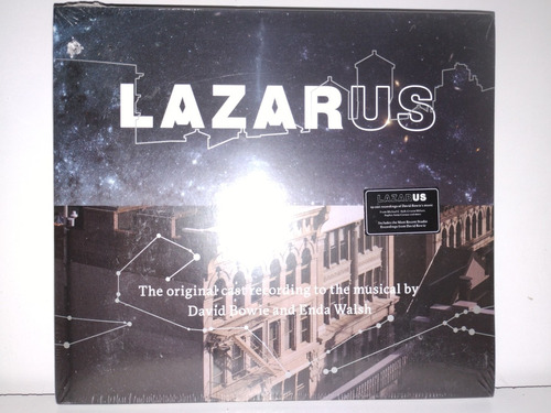 David Bowie Cd Doble Lazarus Nuevo Sellado 