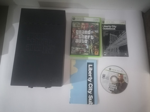 Grand Theft Auto Gta Iv 4 Xbox 360 + Caja Metálica