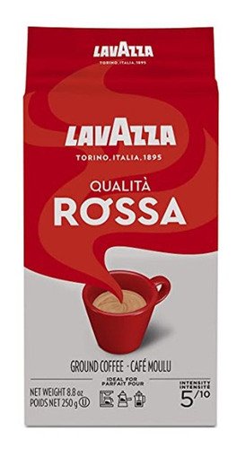 Lavazza Qualita Rossa 250g Arábica Brasileña Y Robusta