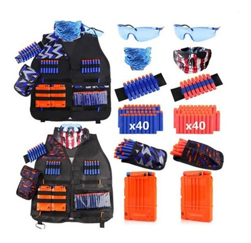 Kit De Chaleco Táctico Para Niños, Pulsera De Bala Táctica D