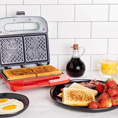 Maquina Para Hacer Waffles Uncanny Brands/verde