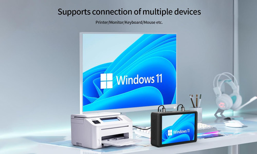 2024 Touch Mini Computer, Mini Desktop Pc Portátil Con Ram D