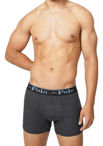 4 Boxers Largo Premium Hpc Polo Calzón Resistente Surtido