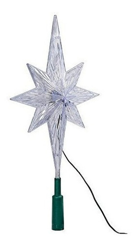 Estrella Polar Kurt Adler Para Arbol De Navidad Con Luz Led 