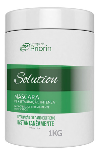 Máscara Capilar Hidratante Restauração Instantânea Solution 