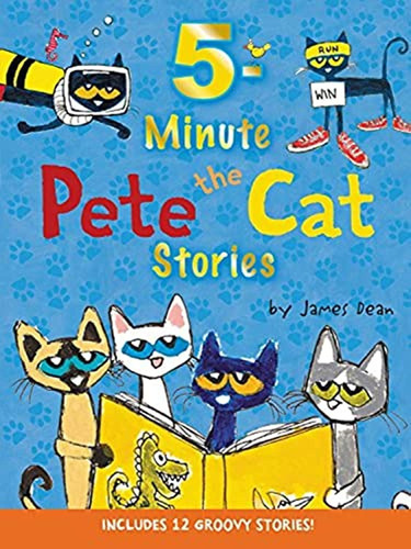 Pete The Cat: 5-minute Pete The Cat Stories: Includes 12 Gro
