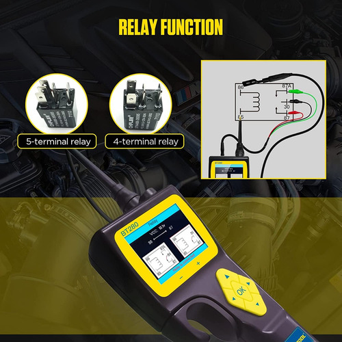 Punta Logica Automotriz De Circuito Autool Bt280 12v 24v