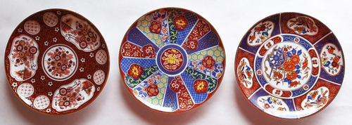 Platos Porcelana Tsuji Estilo Oriental