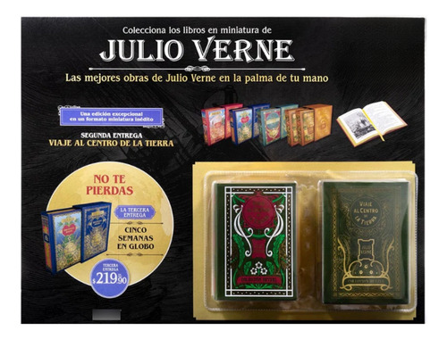 Mini Julio Verne Salvat #2 Viaje Al Centro De La Tierra