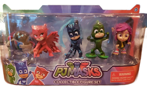 Pjmasks Set De 5 Figuras