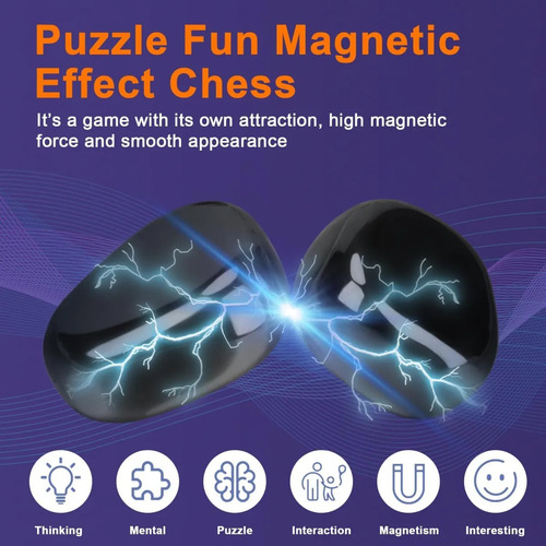 I Juego De Ajedrez Magnetico - Juego De Mesa De Estrategia