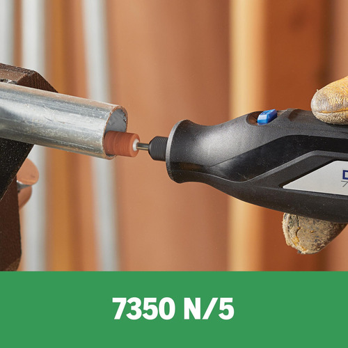 Minitorno Dremel 7350 Batería 4v Con 5 Accesorios Frecuencia 220 Potencia 4 W