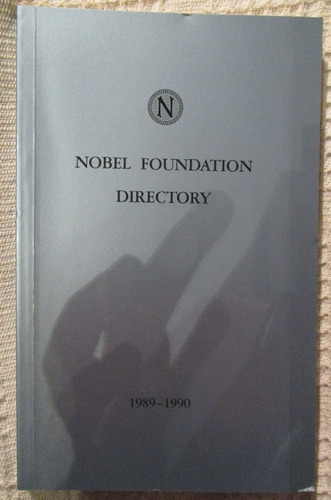 Nobel Foundation Directory 1989-1990