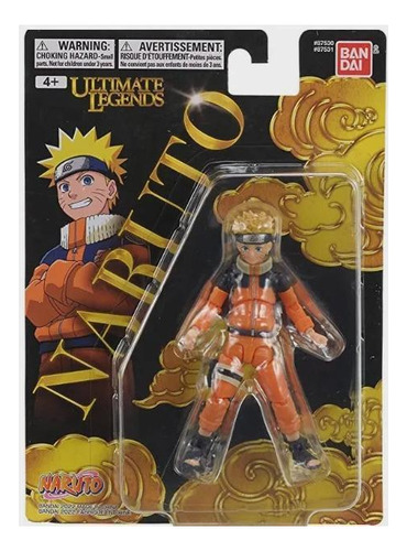 Naruto Boneco Ultimate Legends Naruto Uzumaki F0075-8