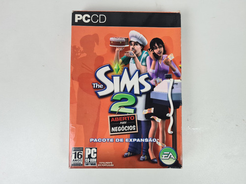 The Sims 2 Aberto Para Negócios Caixinha - Original Para Pc