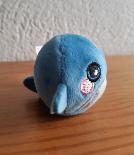 Mini Peluche Ballena Squeezamals 4 Cm (Usado)
