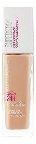 Base de maquillaje líquida Maybelline Super Stay Active Wear Base Líquida Maybelline Superstay Active Wear tono 310 sun beige - 30mL 30g